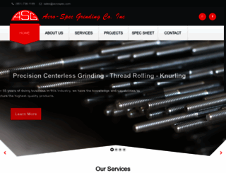 acrospec.com screenshot