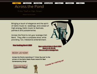 acrossthepondmusic.com screenshot