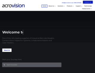 acrovision.co.uk screenshot