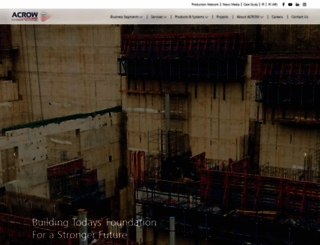 acrow.co screenshot