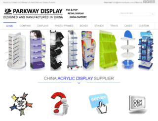 acrylicdisplay.com.hk screenshot