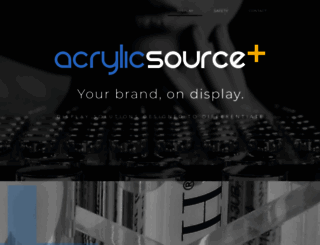 acrylicsource.com screenshot