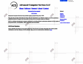 acs-soft.net screenshot