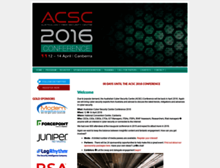 acsc2016.com.au screenshot