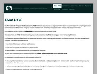 acse.net screenshot