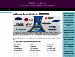 acservicecentre.com screenshot
