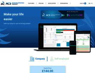 acsinvoicing.com screenshot