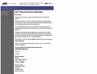 act-1.com screenshot