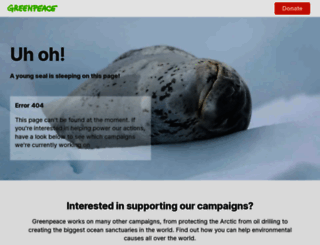 act.greenpeace.org.au screenshot