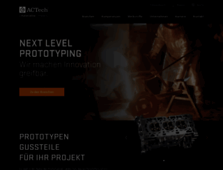 actech.de screenshot