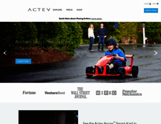 actevmotors.com screenshot