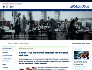 actfax.com screenshot