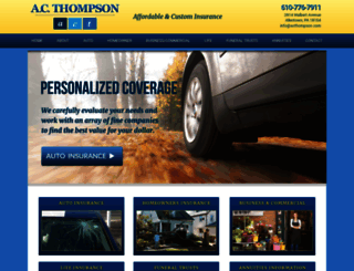 acthompson.com screenshot
