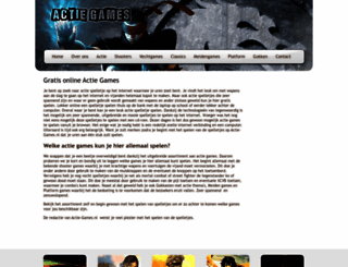 actie-games.nl screenshot