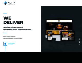 actinweb.com screenshot