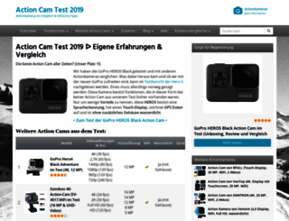 action-cam-test.org screenshot
