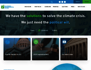 action.ecovote.org screenshot
