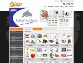 actionartclub.com screenshot