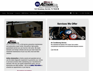 actionautokerrville.com screenshot