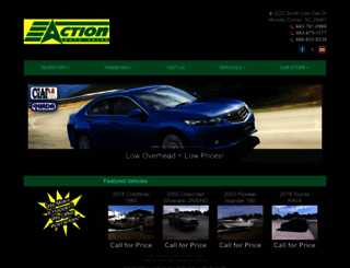 actionautosales.net screenshot