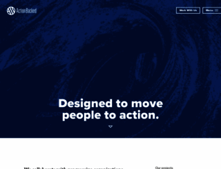 actionbacked.org screenshot