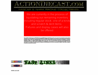 actiondiecast.com screenshot