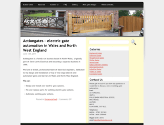 actiongates.co.uk screenshot