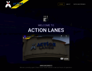 actionlanes.com screenshot