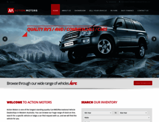 actionmotors.com.au screenshot