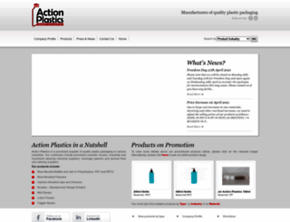 actionplastics.co.za screenshot