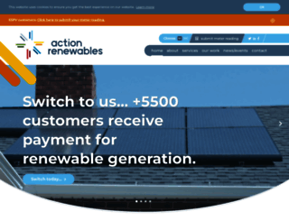 actionrenewables.co.uk screenshot