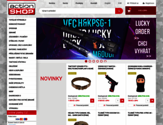 actionshop.cz screenshot