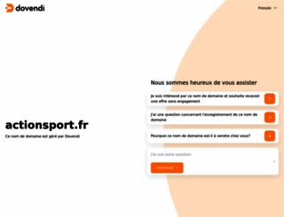 actionsport.fr screenshot