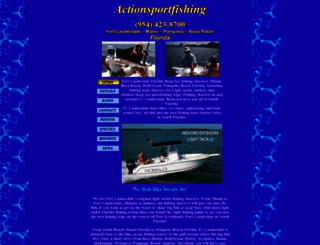 actionsportfishing.com screenshot