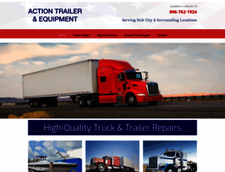 actiontrailerandequipment.com screenshot