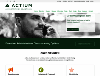 actium.nl screenshot