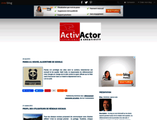 activactor.over-blog.com screenshot