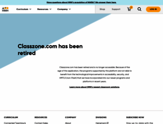 activate.classzone.com screenshot