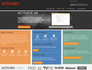 activatelive.com screenshot