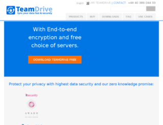 activation.teamdrive.com screenshot