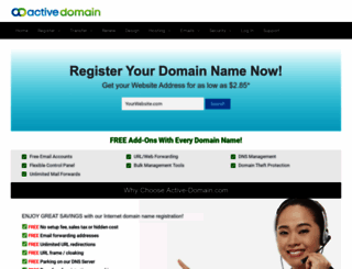 active-domain.com screenshot