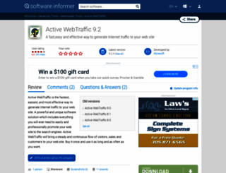 active-webtraffic.software.informer.com screenshot