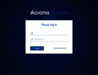 activecho.acronis.com screenshot
