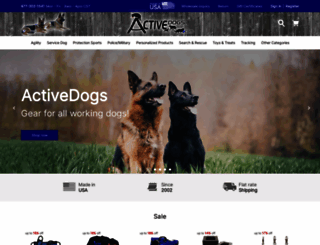 activedogs.com screenshot