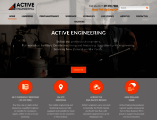 activeengineering.co.nz screenshot