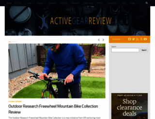 activegearreview.com screenshot