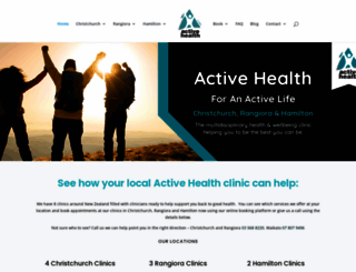 activehealth.co.nz screenshot