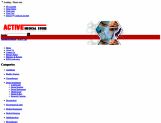activemedicalstore.com screenshot