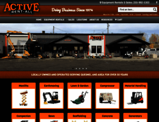 activerentall.ca screenshot