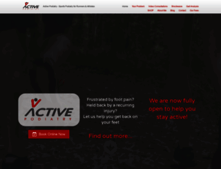 activesportsclinics.com screenshot